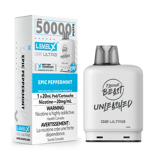 Level X unleashed G2 Ultra 50K- Epic Peppermint *