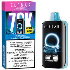 Elfbar moonnight 70k blue razz ice