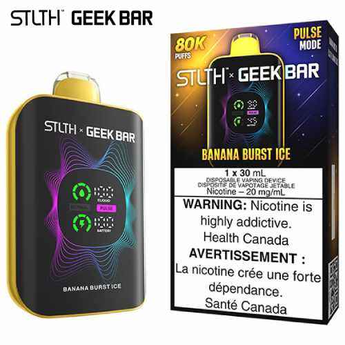 Stlth X Geek bar 80k banana burst ice