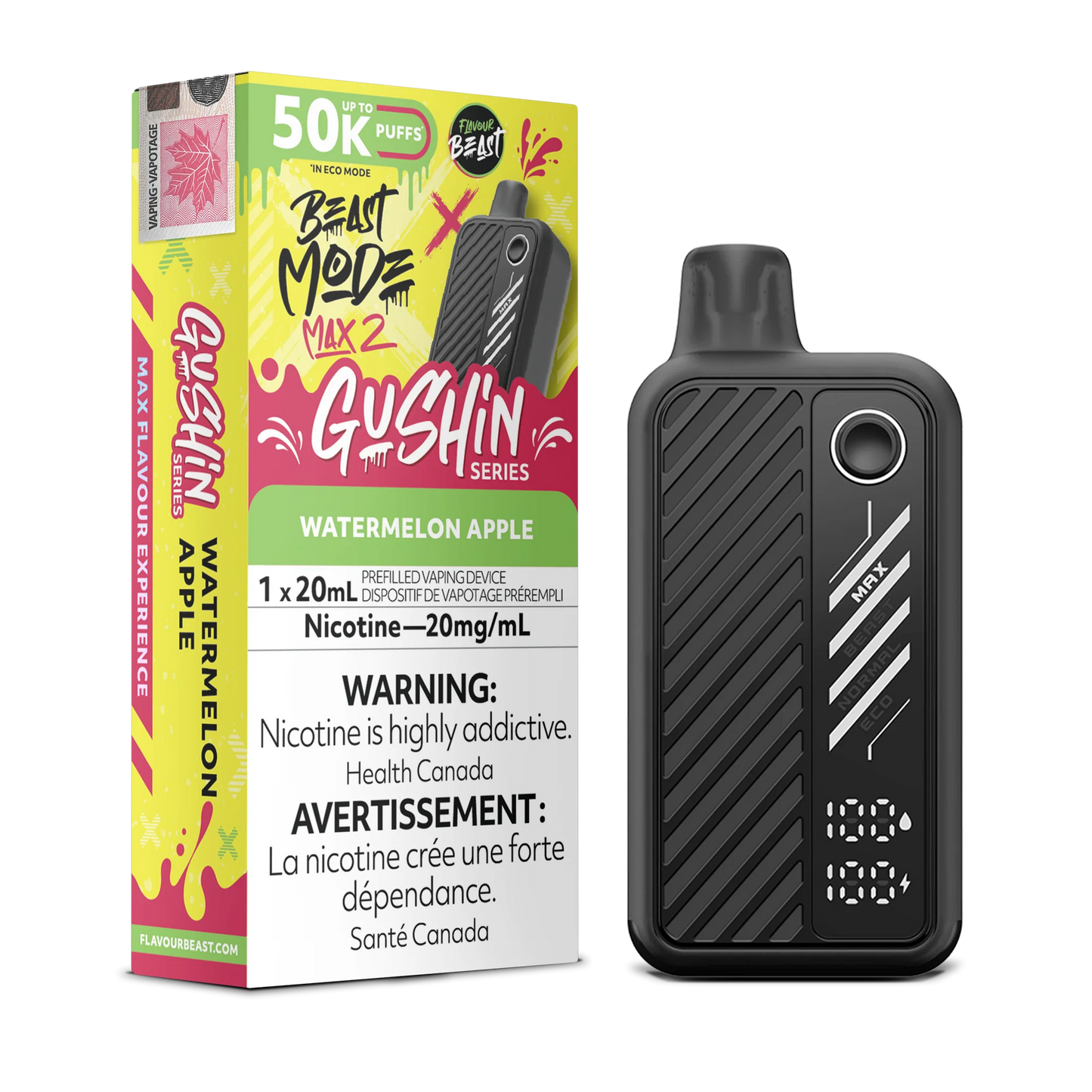 Flavour beast 50k watermelon apple*