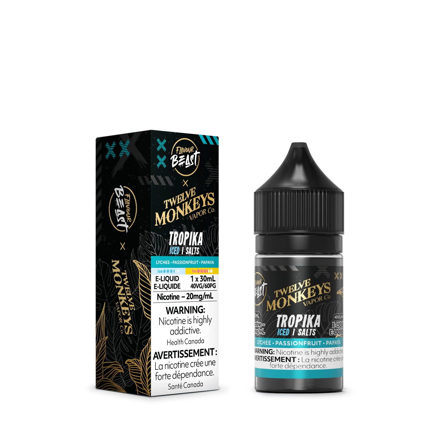 Flavour Beast x 12 Monkey E-liquid - Tropika