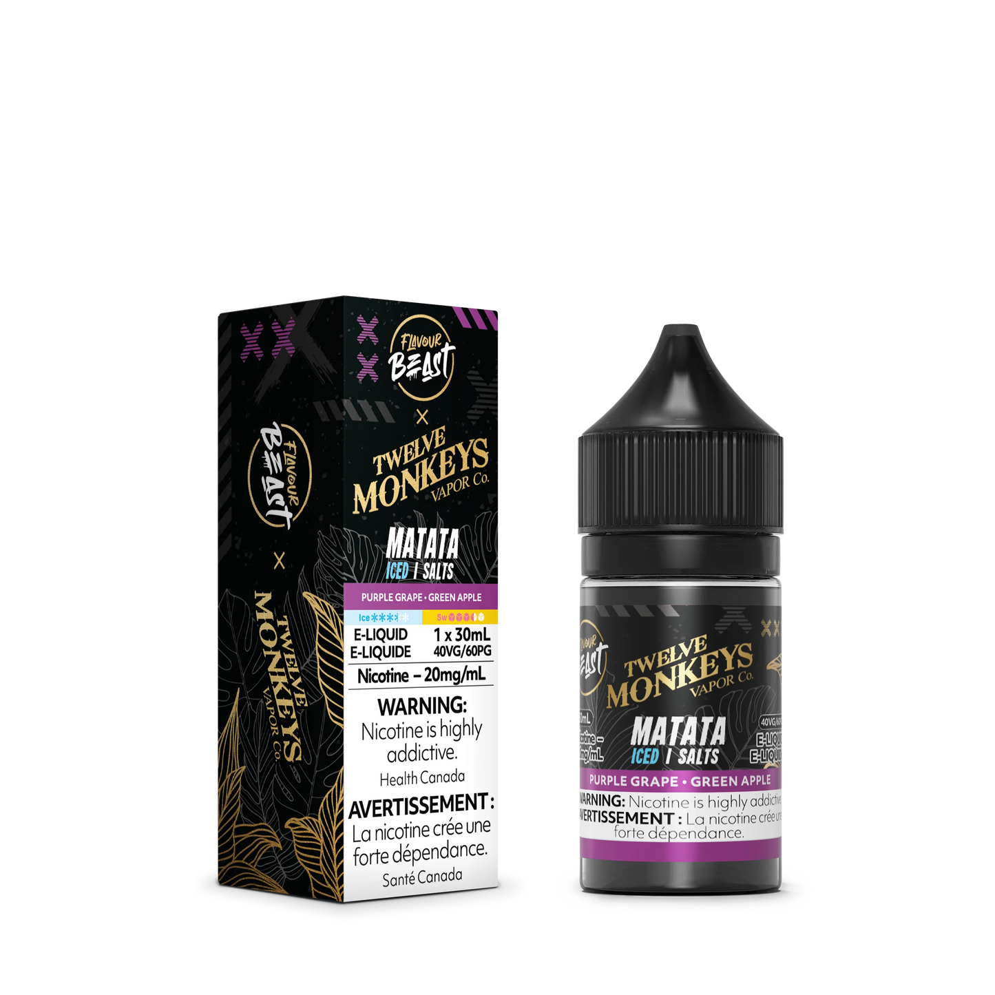 Flavour Beast x 12 Monkey E-liquid - Matata