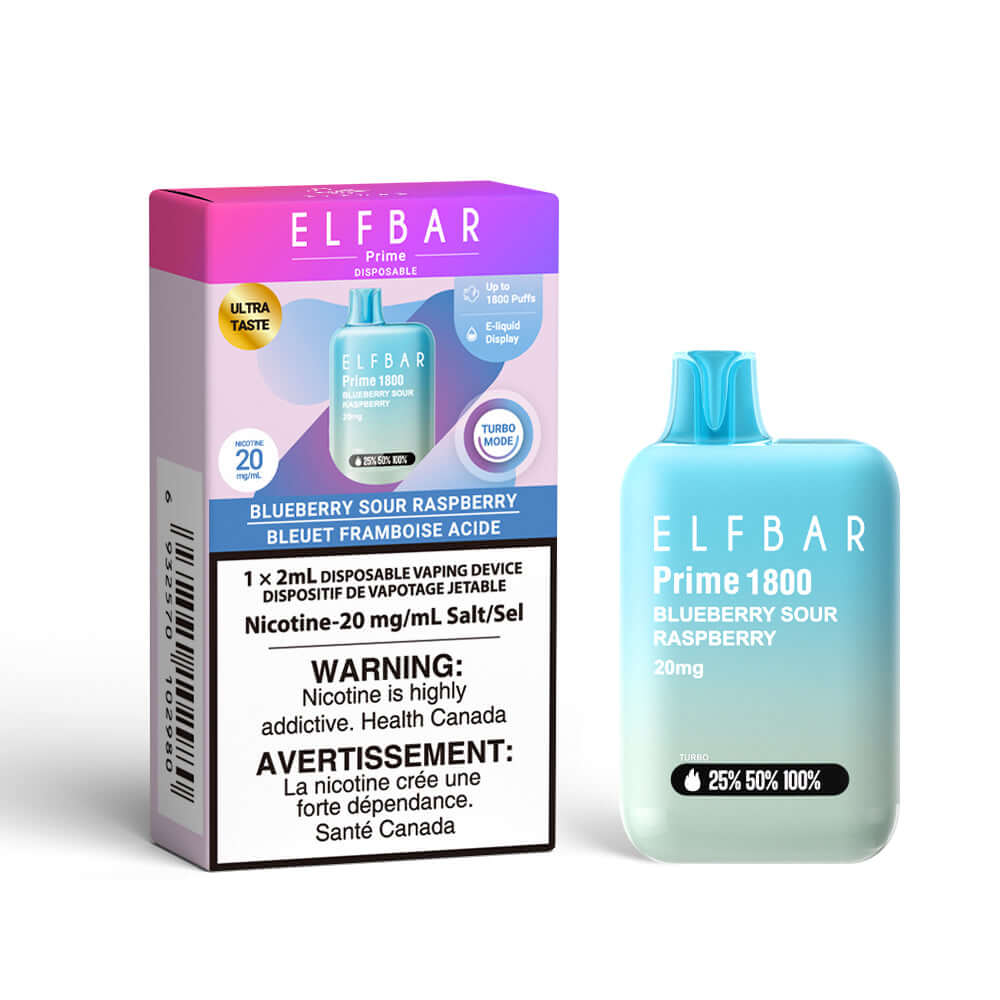 Elfbar 1800 blueberry sour raspberry