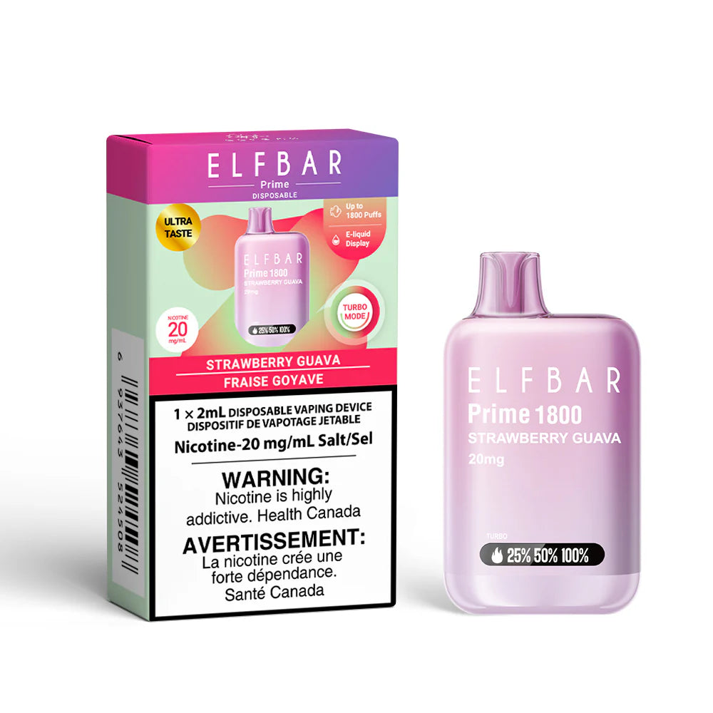 Elfbar 1800 strawberry guava