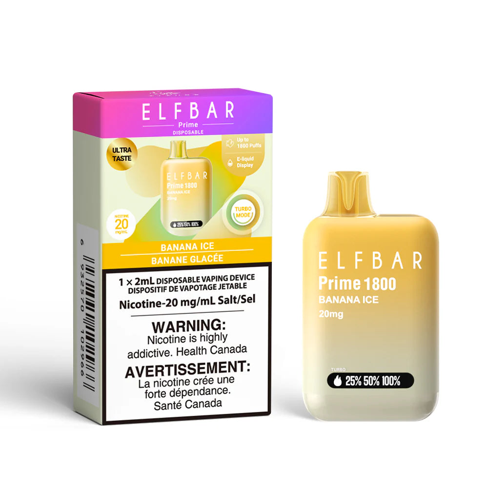 Elfbar 1800 banana ice