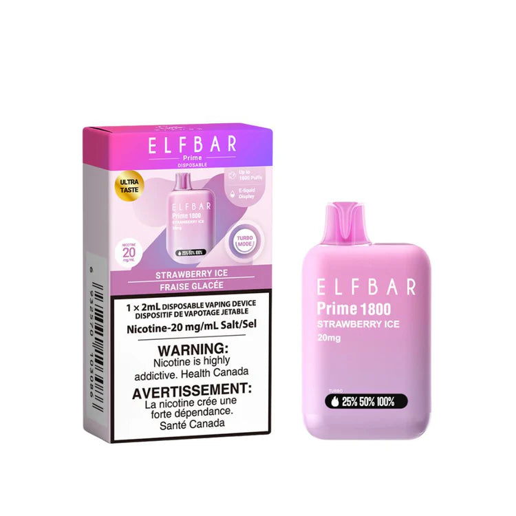 Elfbar 1800 strawberry ice