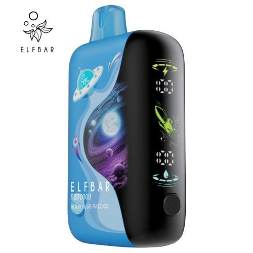 Elfbar 70K Sour Blue Razz Ice(provincial)
