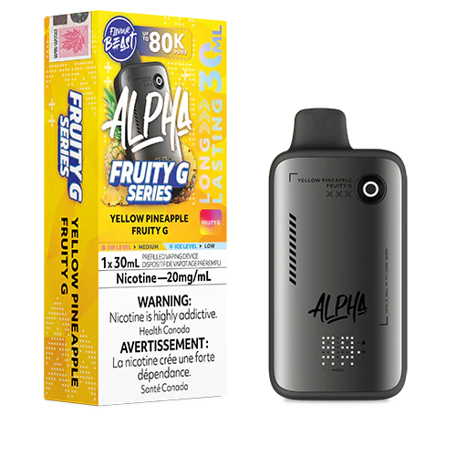 Flavour Beast Alpha 80k Yellow Pineapple Fruity G (Provincial)
