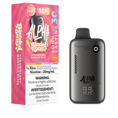 Flavour beast alpha 80k strawberry banana bliss
