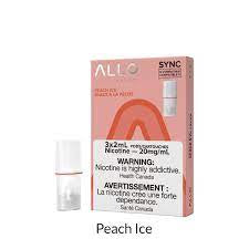 Allo Sync 3pods Peach Ice (3x2ml)