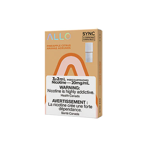 Allo Sync 3pods Pineapple Citrus (3x2ml)