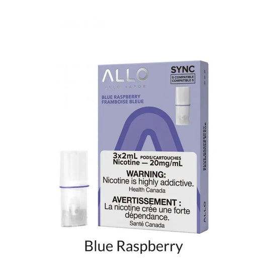 Allo Sync 3pods Blue Raspberry (3x2ml)