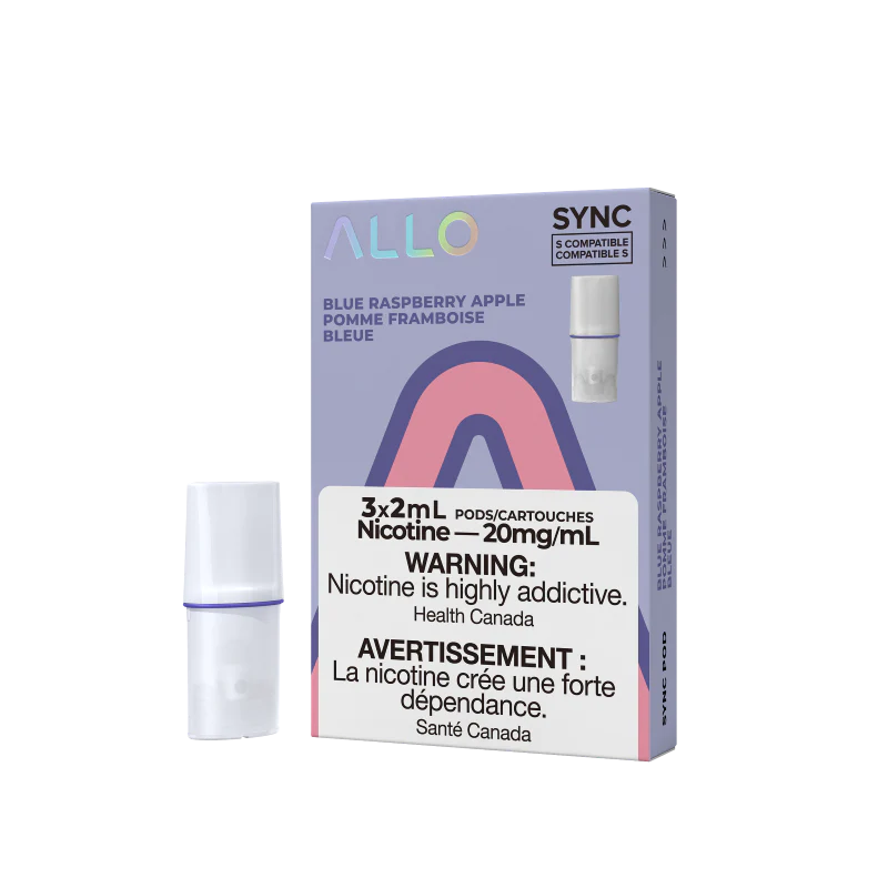 Allo Sync 3pods Blue Raspberry Apple (3x2ml)