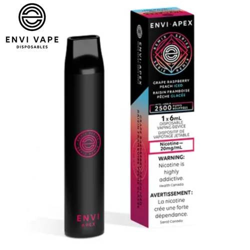 Envi apex 2500 grape raspberry peach