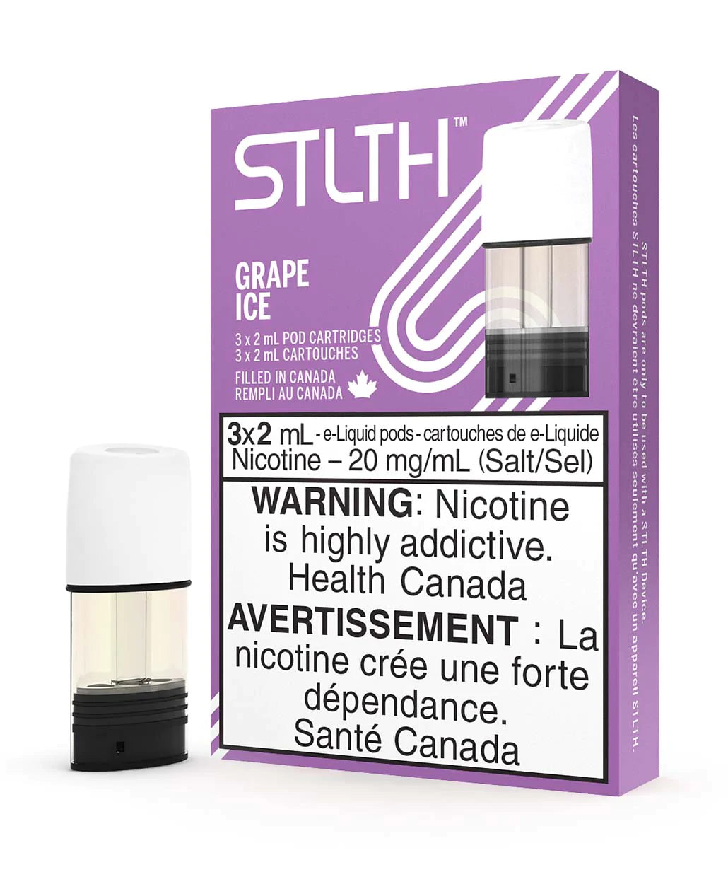 STLTH Pod Grape Ice (3x2ml)