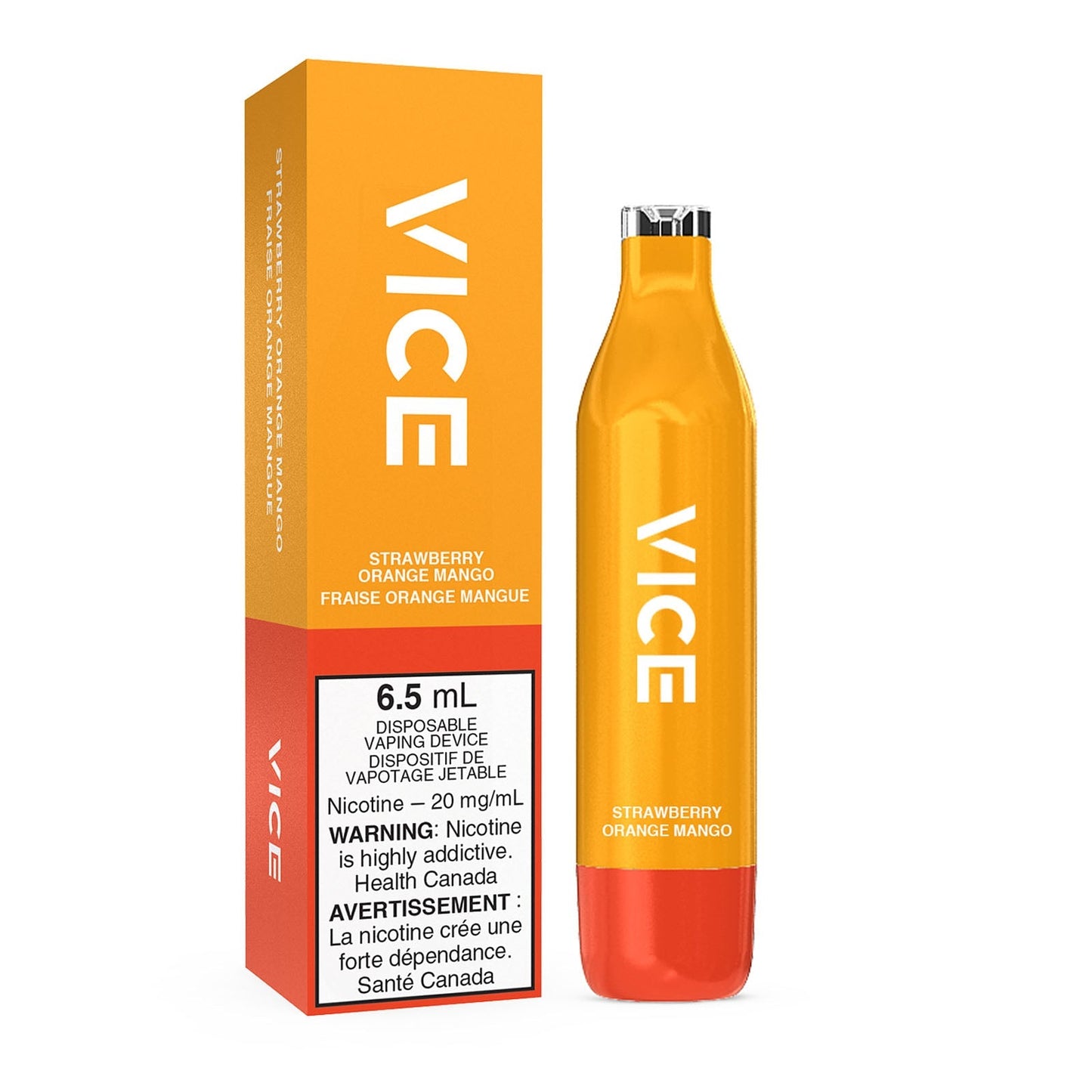 Vice 2500 strawberry orange mango