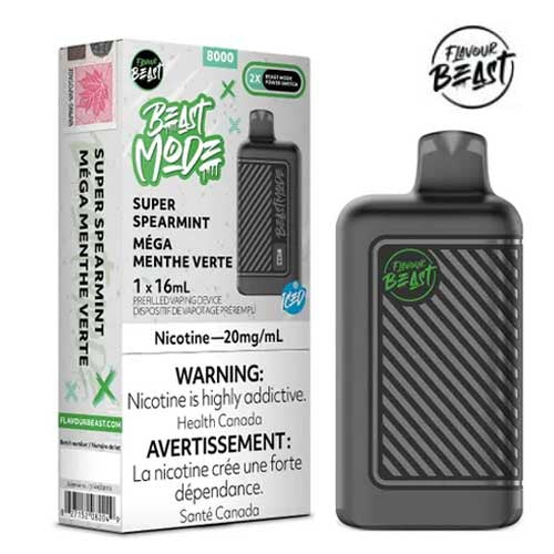 Flavour beast mode 8000 super spearmint