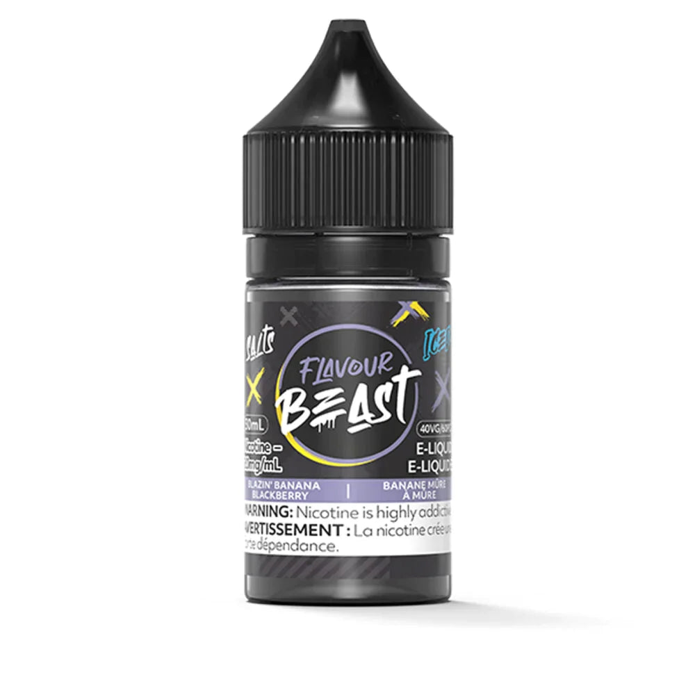 Flavour Beast 20mg/30mL Blazin’ Banana Blackberry Iced