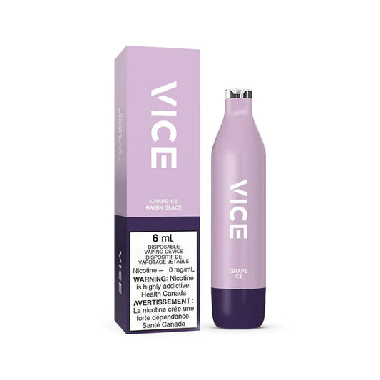 Vice 2500 nicotine free Grape ice