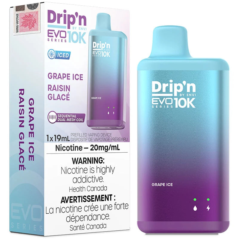 Dripn Evo 10k Grape Ice