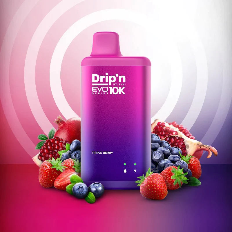 Dripn Evo 10k Triple Berry