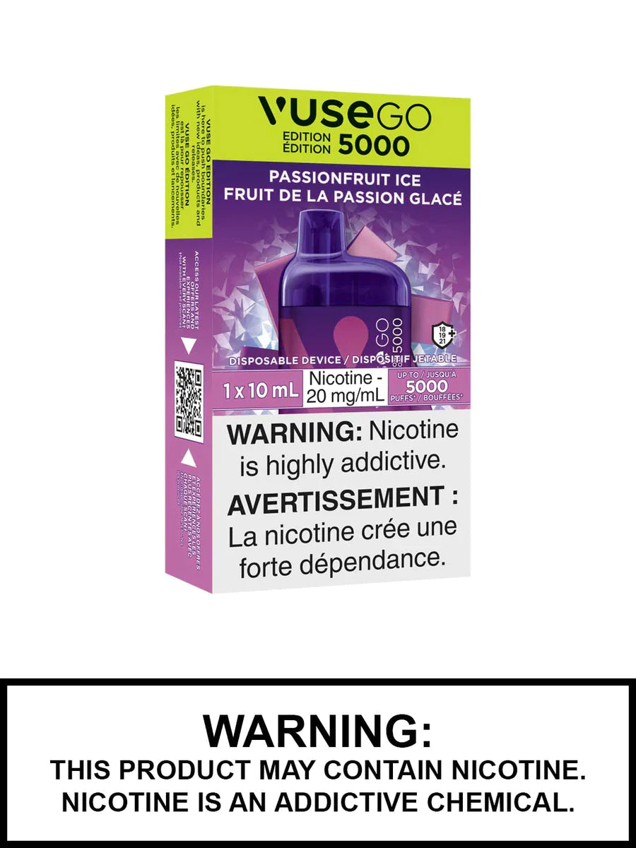 Vuse go 5000 Passionfruit Ice