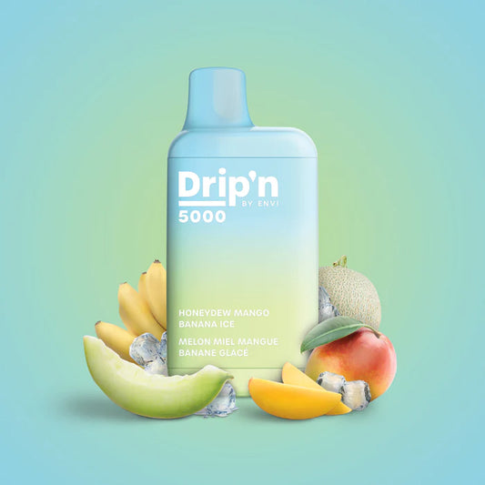 Dripn 5000 honeydew mango banana ice