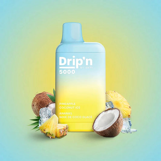 Dripn 5000 pineapple coconut ice