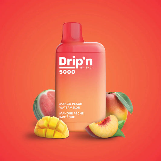 Dripn 5000 mango peach watermelon