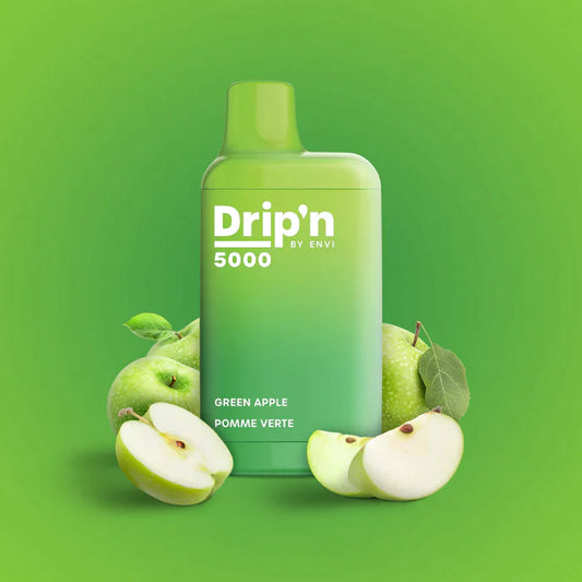 Dripn 5000 green apple