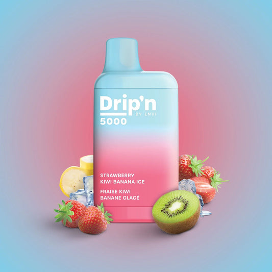 Dripn 5000 strawberry kiwi banana