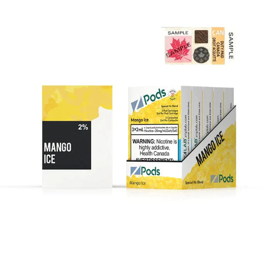 Zpods mango ice ( Provincial Tax)