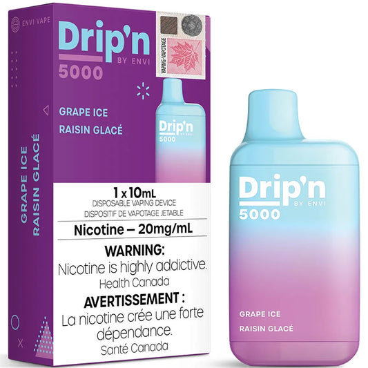 Dripn 5000 grape ice