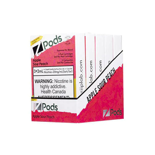 Zpods apple peach sour(sting) ( Provincial Tax)